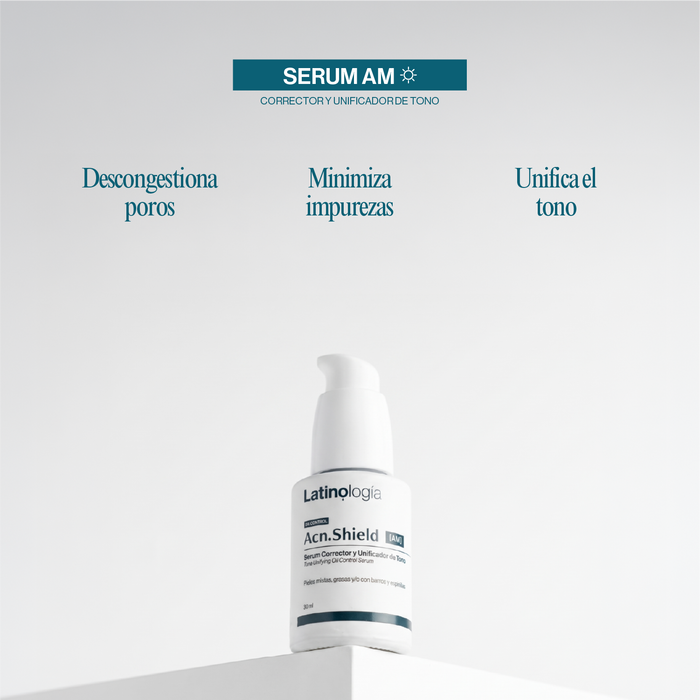 Acn.Shield Serum Corrector y Unificador de Tono