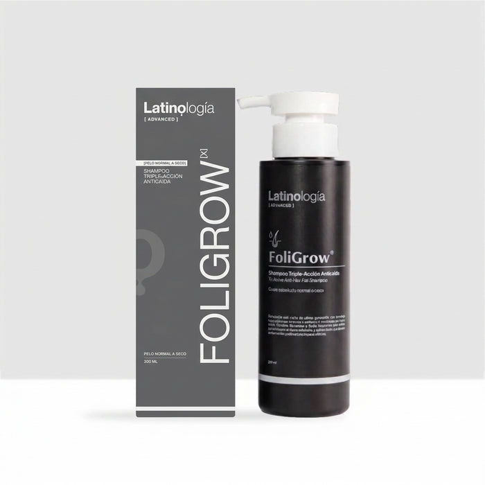 FoliGrow: Shampoo Triple-Acción Anticaída