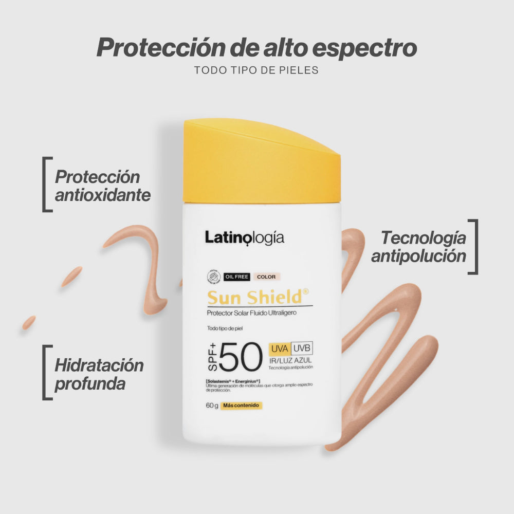 SunShield Protector Solar Fluido Ultraligero (Color)