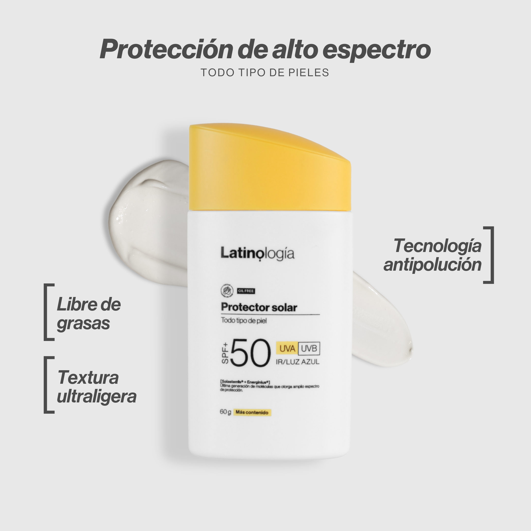 Protector solar Sin Color