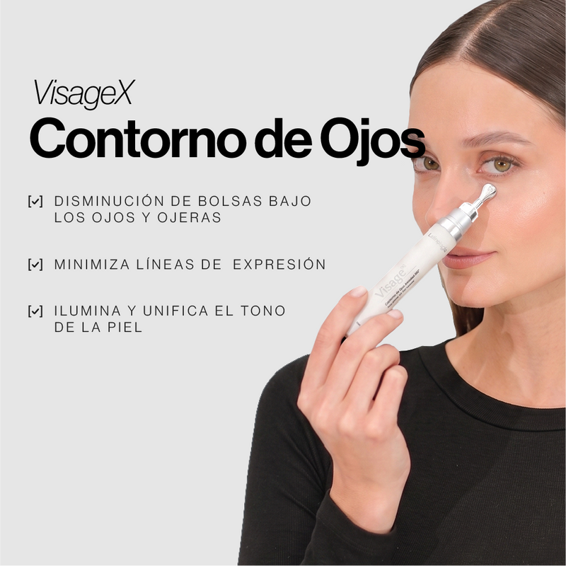 VisageX: Contorno de Ojos Antiedad 360º