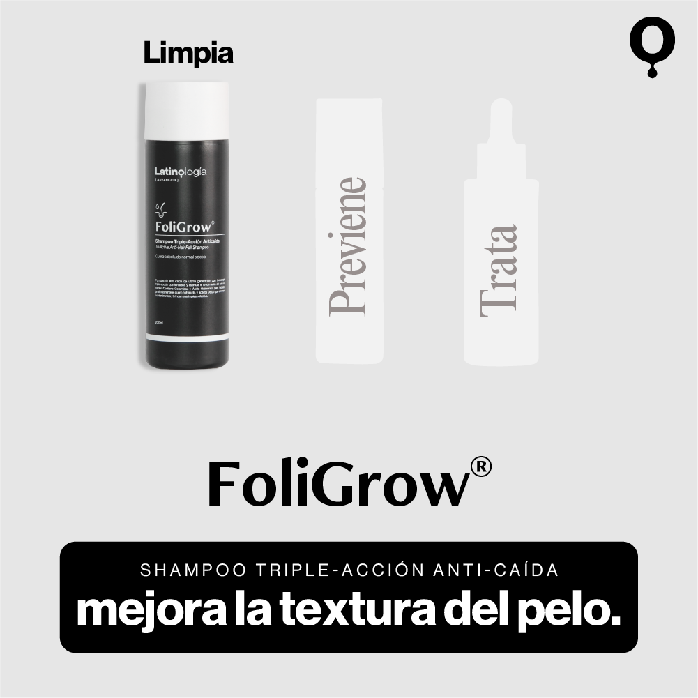 FoliGrow: Shampoo Triple-Acción Anticaída
