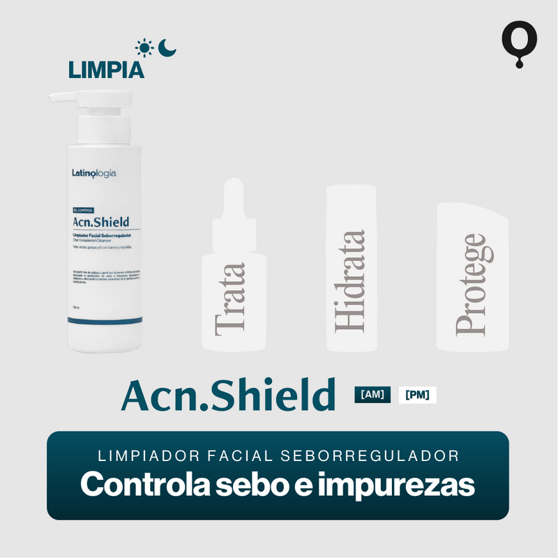 Acn.Shield Limpiador Facial Seborregulador