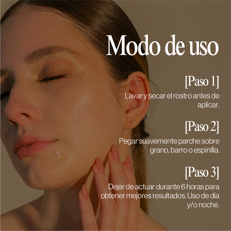 Parches Hidrocoloides para Minimizar Imperfecciones