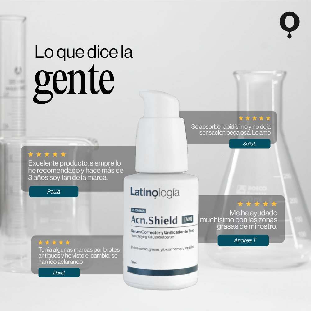 Acn.Shield Serum Corrector y Unificador de Tono