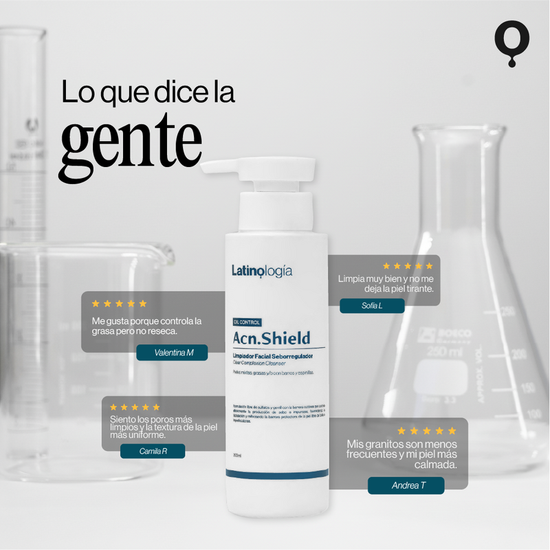 Acn.Shield Limpiador Facial Seborregulador