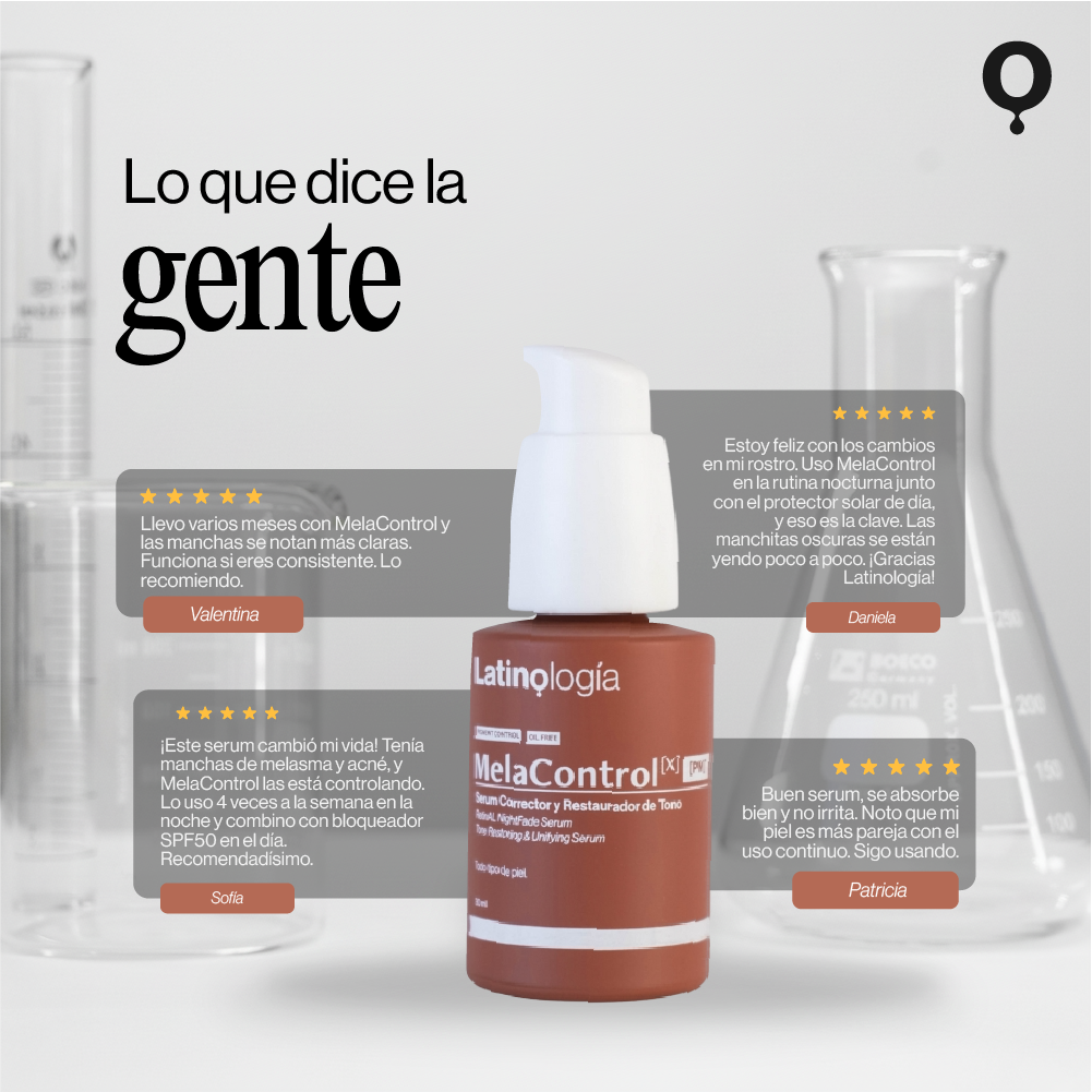 MelaControlX PM Serum Corrector y Restaurador de Tono