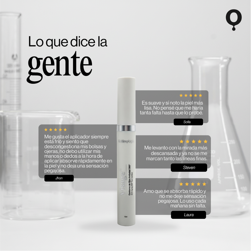 VisageX: Contorno de Ojos Antiedad 360º