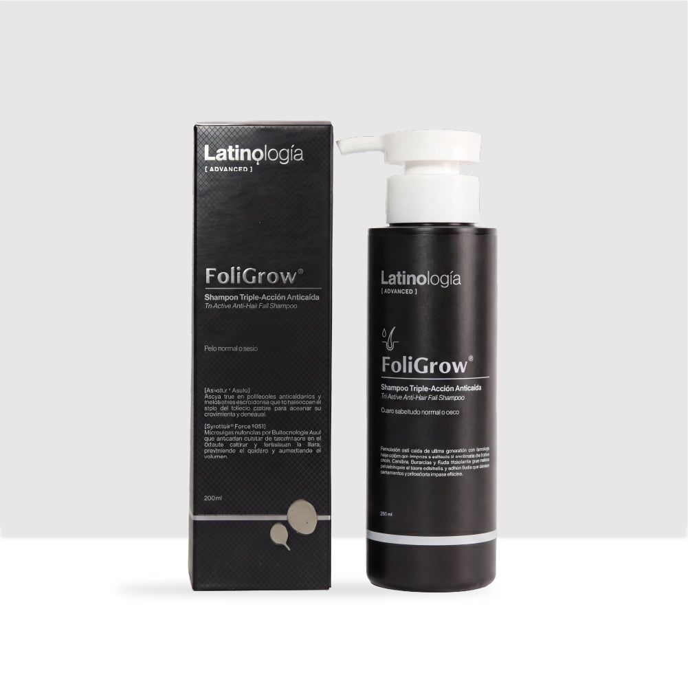 FoliGrow: Shampoo Triple-Acción Anticaída