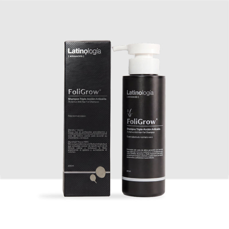 FoliGrow: Shampoo Triple-Acción Anticaída