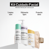 Kit facial para Piel Grasa a Mixta (Protector Solar Color)