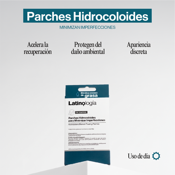 Parches Hidrocoloides para Minimizar Imperfecciones
