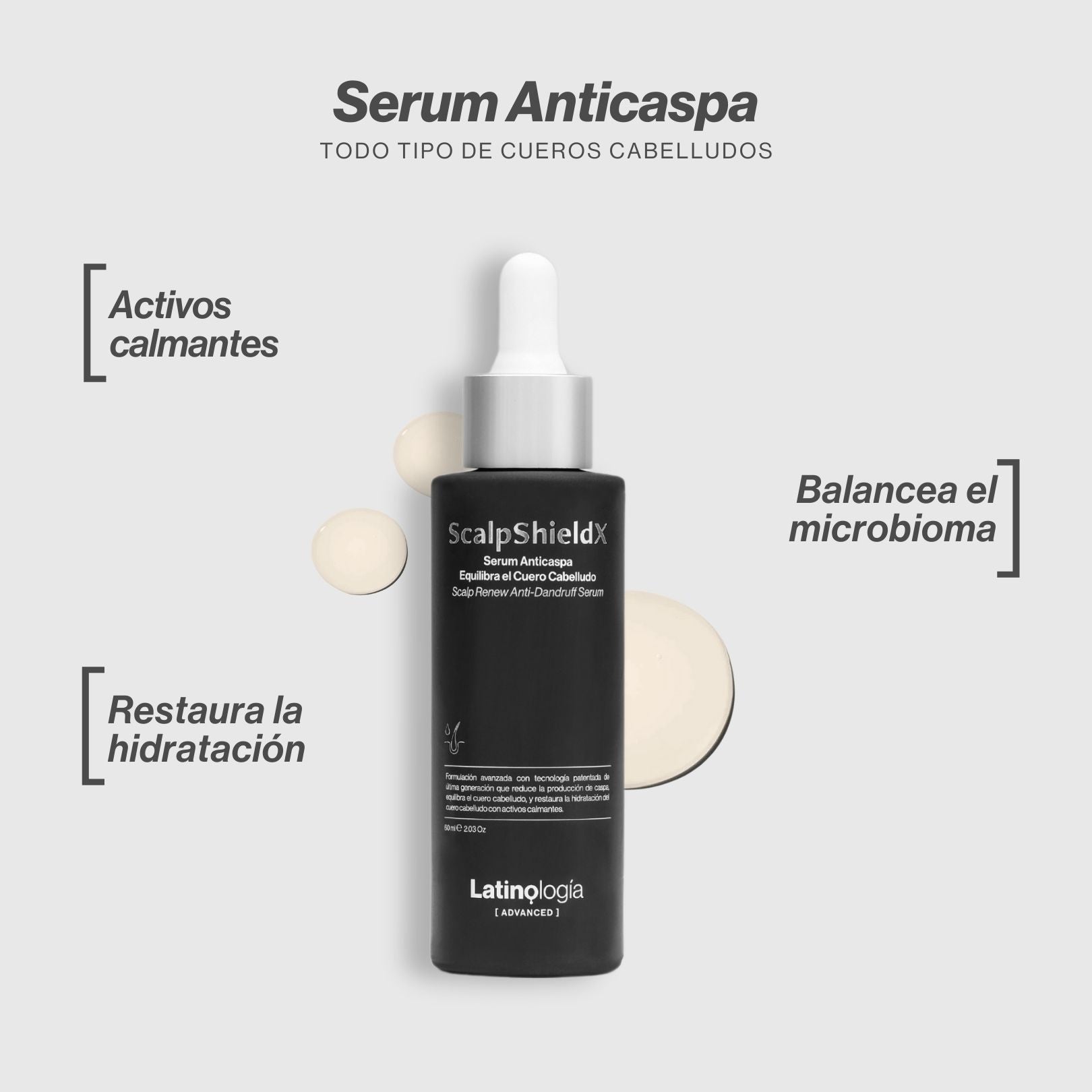 ScalpShieldX: Serum Anticaspa