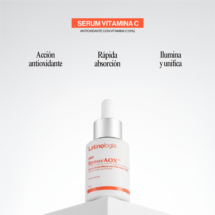 Serum Antioxidante con Vitamina C [15%]