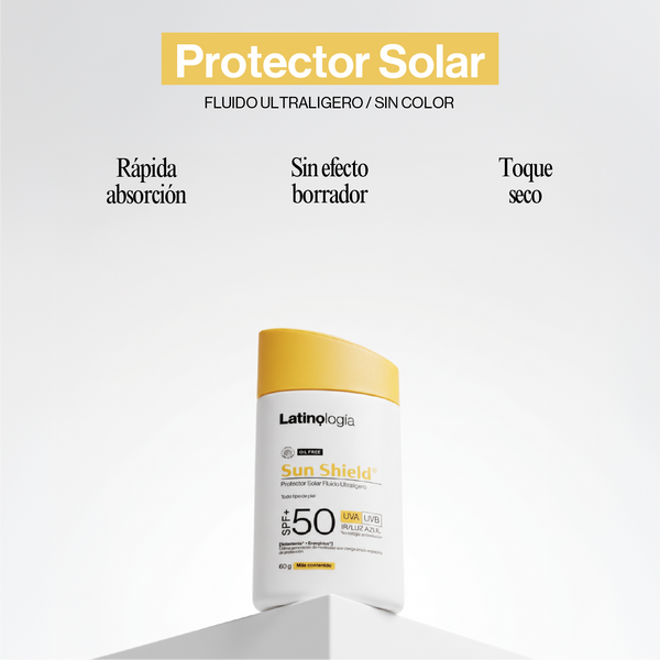 SunShield Protector Solar Fluido Ultraligero (Sin Color)