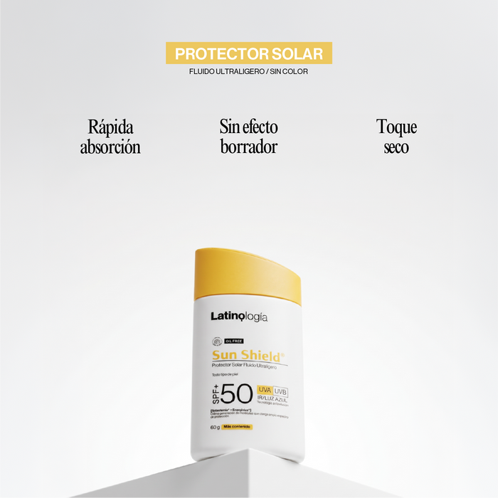 SunShield Protector Solar Fluido Ultraligero (Sin Color)